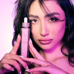 Suvo ulje za telo i kosu sa šljokicama